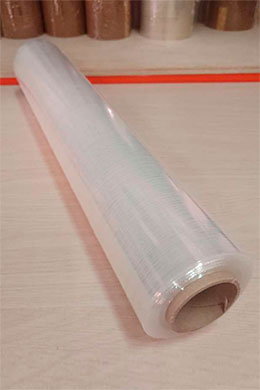 Стрейч-плёнка упаковочная прозрачная в рулоне 500 мм 17 мкм 1,2 кг