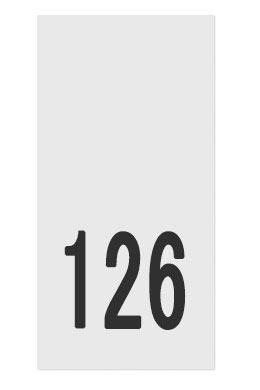 126- размерник, белый